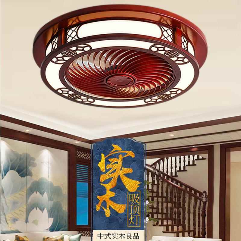中式风灯实木中国风XM-122扇吊扇灯古典古新中式灯仿具餐厅室卧吸
