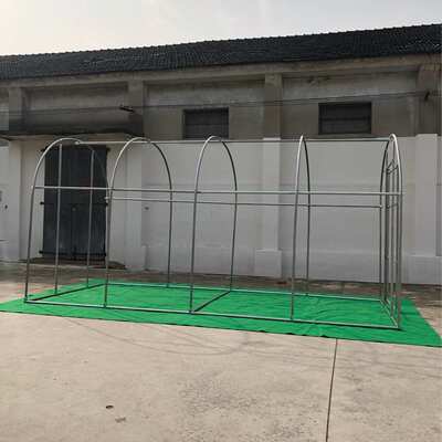 家用温室花房大棚骨架钢管多肉养殖种植遮阳防水保温暖房庭院简易