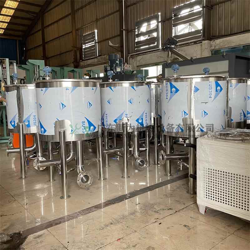 东莞厂家黄油电加热搅拌罐美缝剂黏稠膏混合罐不锈钢液体拌料锅