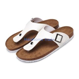 Cork拖鞋Womens Slides Mans Slippers Clogs Flip Flops Ladies