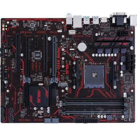 华硕PRIME B350-PLUS B350大板 成色新 质保一年 支持5代CPU