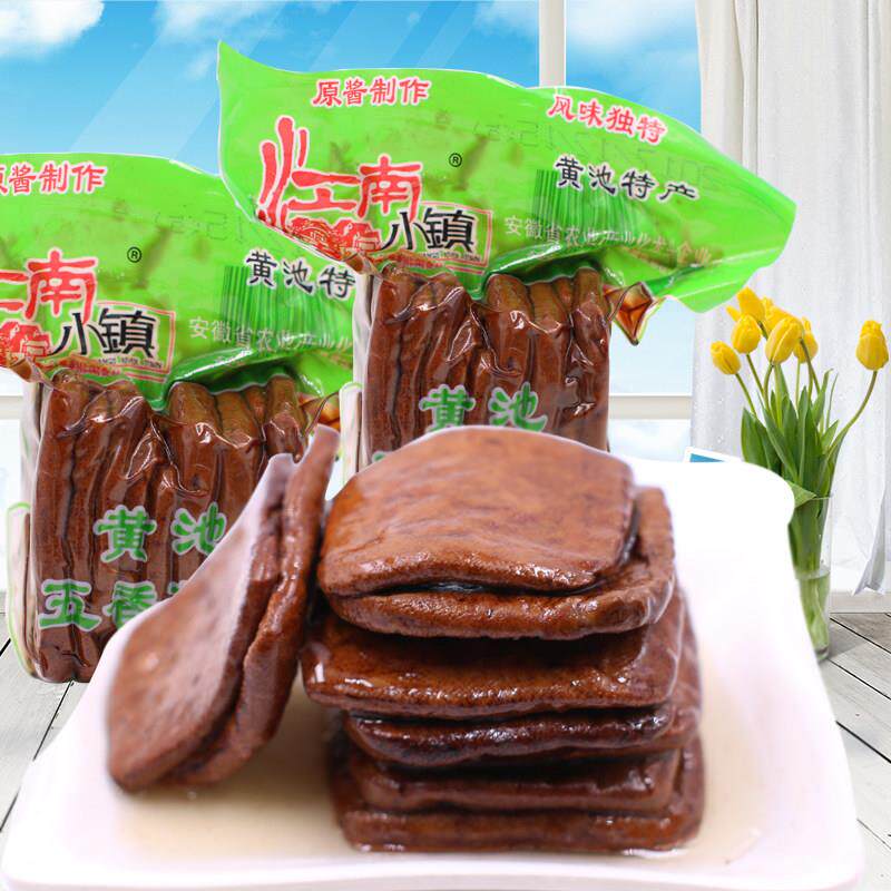 【江南小镇】五香茶干马鞍山黄池恒香手工茶干148克原味五香豆干