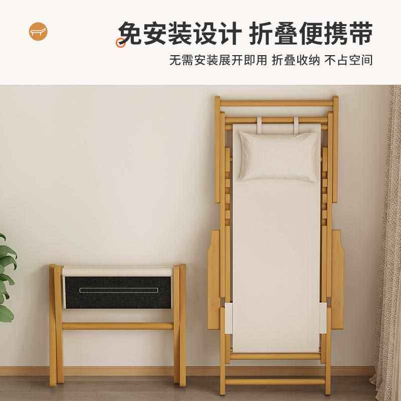 懒人睡椅户外2025沙滩椅椅帆布新款坐阳台可折叠露营休闲躺椅两用
