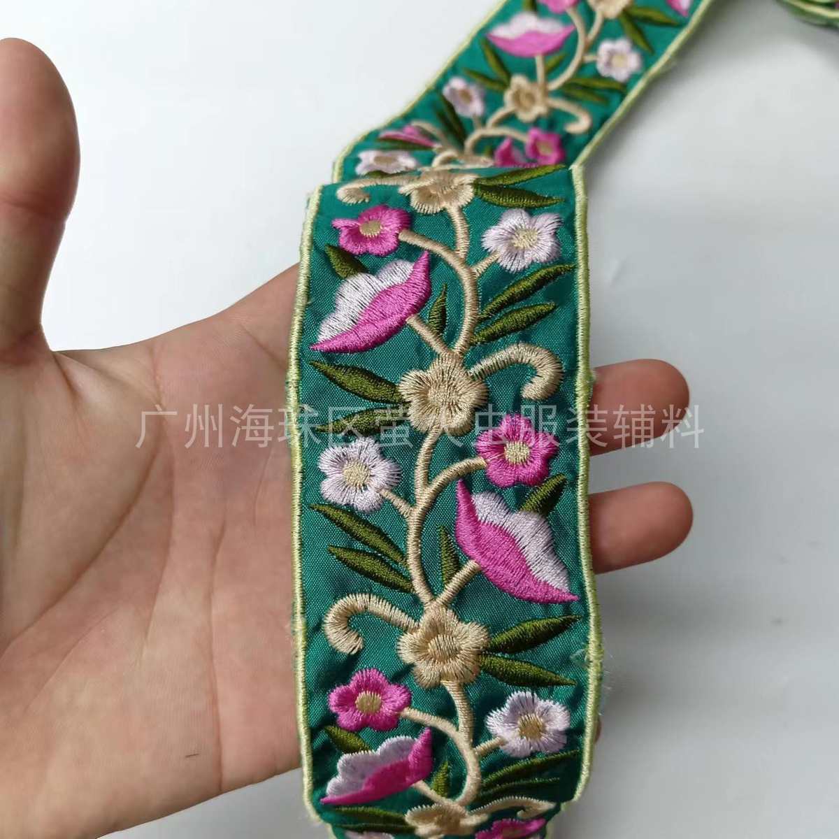 热款 民族风刺绣花边 苗族哈尼族服饰服装提花织带花边辅料现货