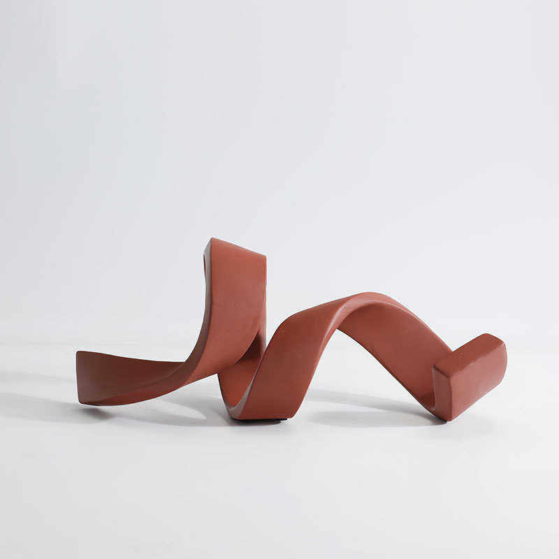 现代简约创意家居几何形飘带雕塑玄关摆件样板房间售楼处软装饰品,特色手工艺,其他特色工艺品,淘宝优惠券,粉丝福利购,淘宝优惠卷