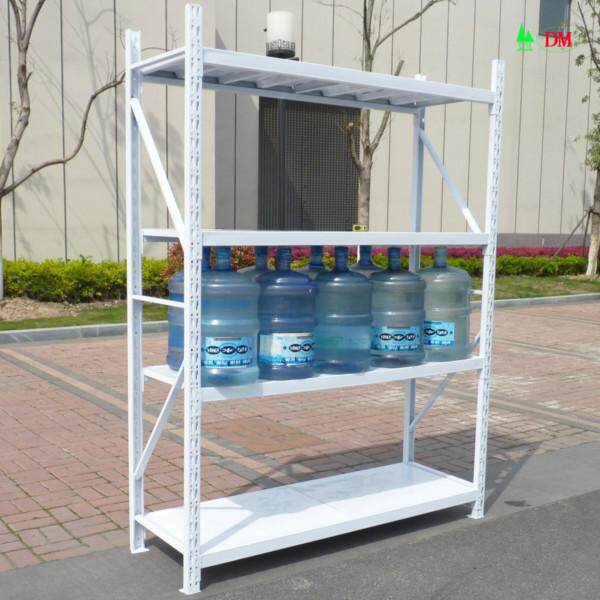 轻型200*40*200*4层仓储货架库房货架2米长横梁式储物架快递铁架