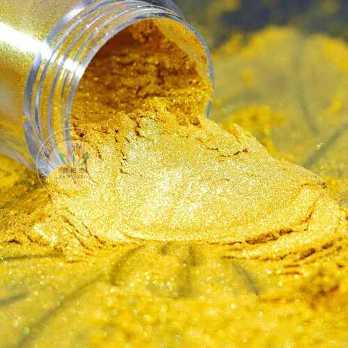 新款直销丝印油墨闪亮黄金粉1000目胶印金粉 超细超亮珠光金粉