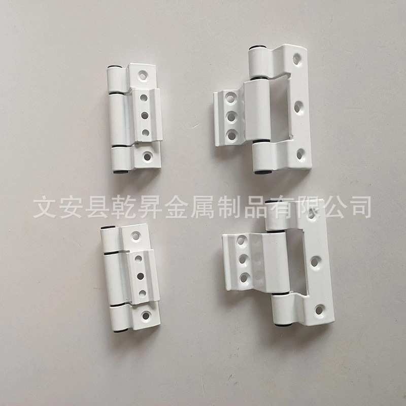 门窗铰链断桥铝合金三翼合页 隔热窗户铰链断桥合页 隐形字母合页