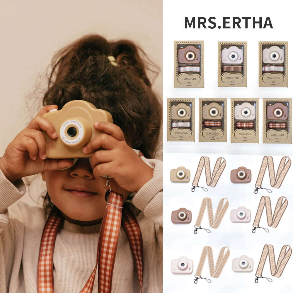 9Z Little现货葡萄牙MRS ERTHA SS24春夏儿童高清数码相机可拍照