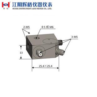 压电式 A23S10 IEPE型 三轴通用类加速度传感器 加速度传感器HG
