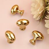 意式 高端实心黄铜衣柜把手银色电镀家俱抽屉柜门小拉手 法式