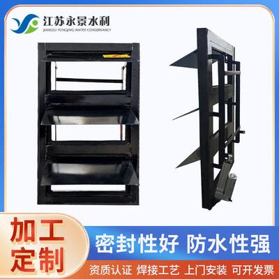永景水利防洪密闭百叶窗机房地下建筑挡水密封通风窗通风口换气扇