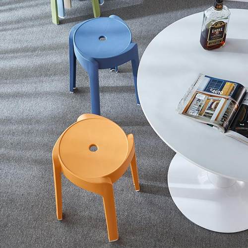 塑料凳子旋风简约客厅餐桌骑马椅