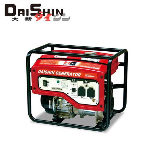 原装进口日新本大12K发W汽油电机组小型家用全764铜电机SGB300ha