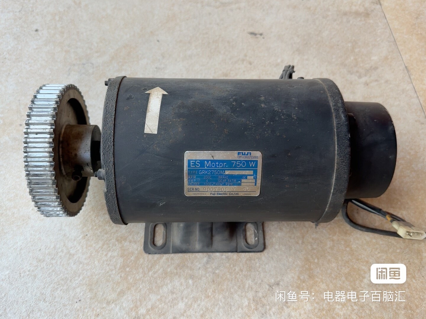 富士电Es Motor 750W伺服电机GRK2750M