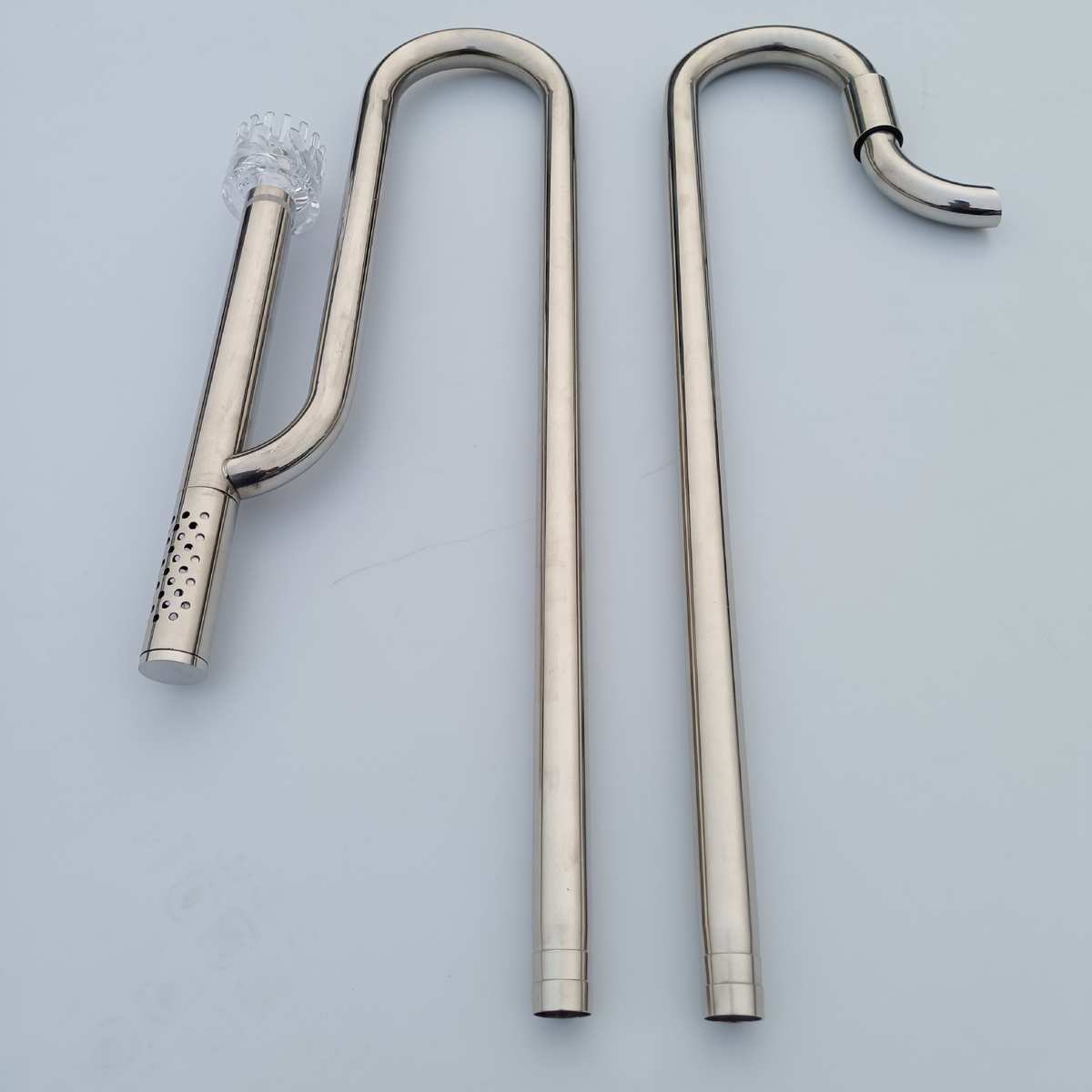 水族进出水口水草缸除油膜器不锈钢进出水口过滤桶进出水管除油膜