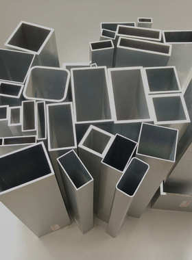 铝合金方管20X40X2mm铝方管铝方通扁通空心铝管四方隔断矩形铝管