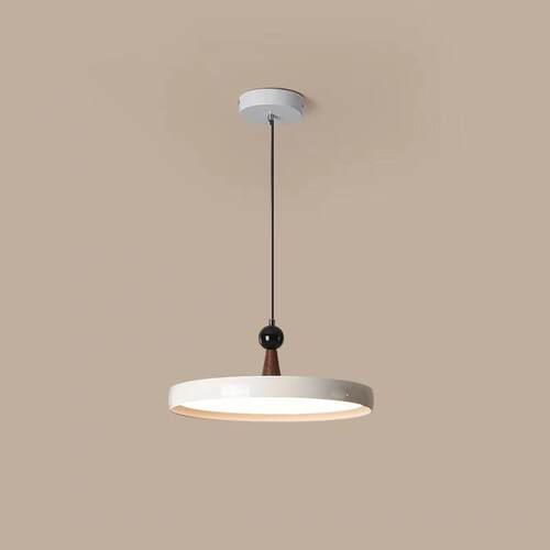 全光谱餐厅吊灯吧台摇臂飞碟新款饭厅设计师餐桌奶油简约现代吊灯