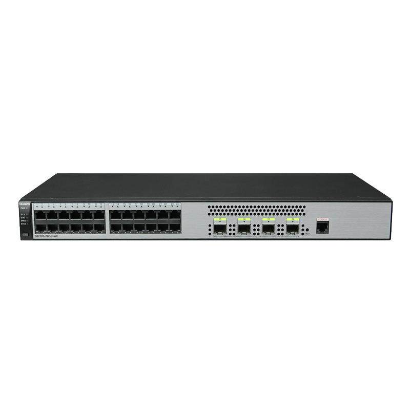 S5720S-28P-LI-AC 24个千兆电口+4个千兆光AC企业级交换机