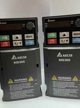 全新台达MS300变频器0.4kw三相380V VFD2A7MS43ANSAA/4A2MS/5A5MS