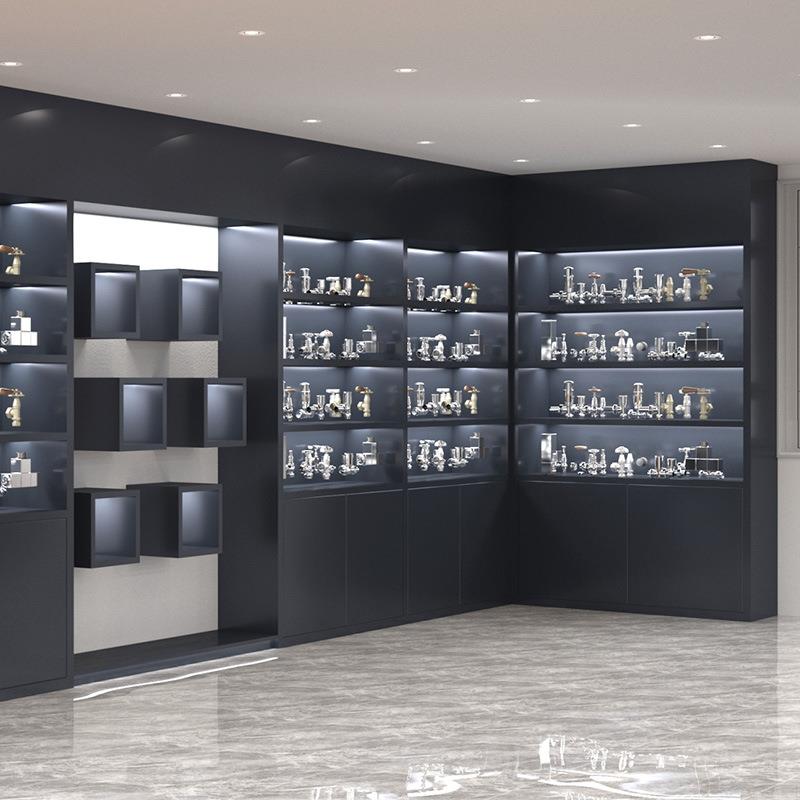 五列金展厅柜精品饰店展示品柜陈/宠柜物文具店铺柜子商场鞋店展