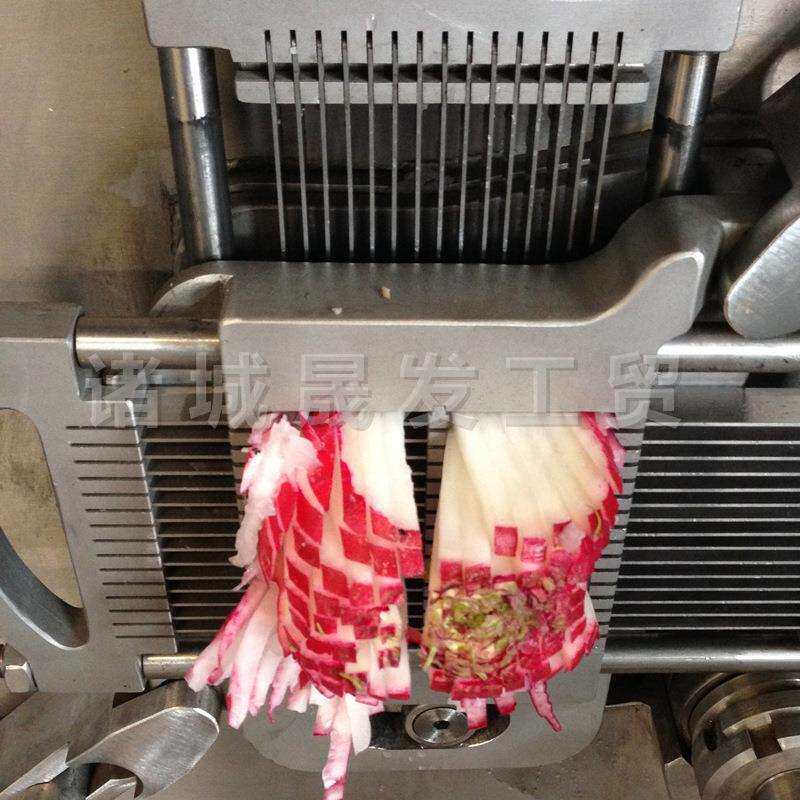 现货供应全自动304冷鲜肉切丁机 速冻肉丁切丁机 鸡胸肉切条机
