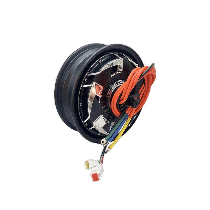 QSMOTOR全顺电机12寸10000WP70H四代V4瓦片版48-96V电摩电动车电