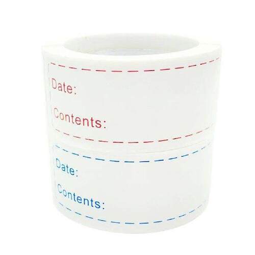 250Pcs Kitchen Storage Label Paper Waterproof Freezer Food