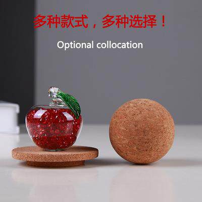 创意水晶玻璃醒酒器防尘盖防尘球家用镶钻防尘塞酒塞礼物