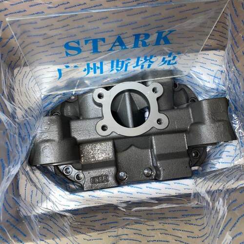 ZAX200-3挖掘机液压泵后盖YB00002028泵头1032517端盖HPV118