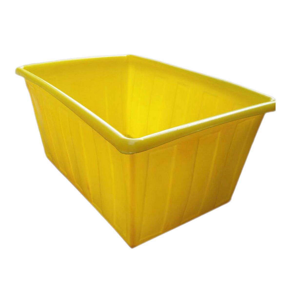 100L750L1100L2750升塑料水箱储水桶水产养殖养鱼方箱化工周转箱