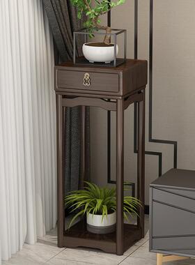 源头花架置物架阳台落地式室内客厅装饰摆件花台实木多层多肉花盆