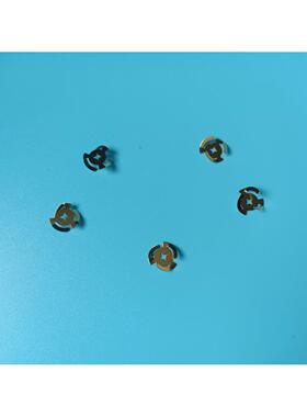 12B010-0011三爪弹片CRTS12B-0011电极羽根5mhz外径10.5mm镀金