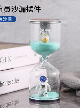 宇航员计时器摆件高级装饰摆件