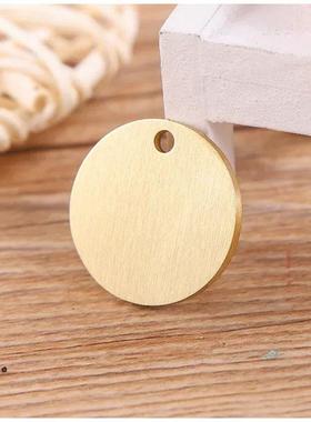 现货雕刻黄铜狗牌 宠物身份号码牌 深刻防丢铜牌 金属铭牌