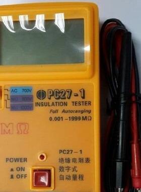 PC27-1数字式绝缘电阻表数字式自动量程绝缘表数字兆欧表