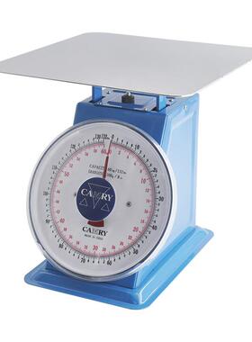 CAMRY香山SP-60度盘秤带平盘机械弹簧秤台秤单双刻度60KG/132LB