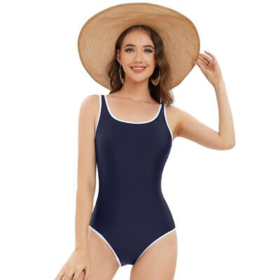 Racing swimsuit conservative triangle sports swimsuit