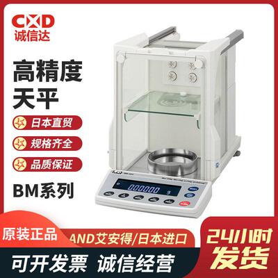日本ANDBM-252 BM-200 BM-300自动微量分析天平内校电子秤