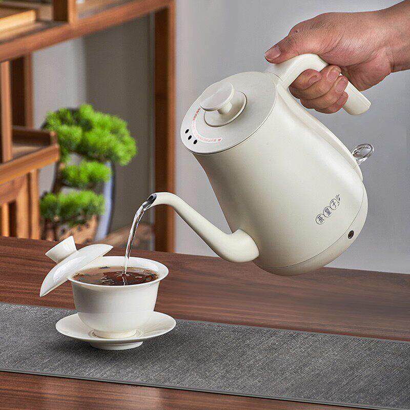 茶皇子细长嘴电热水壶泡茶专用烧水壶家用不锈钢手冲咖啡壶电茶壶