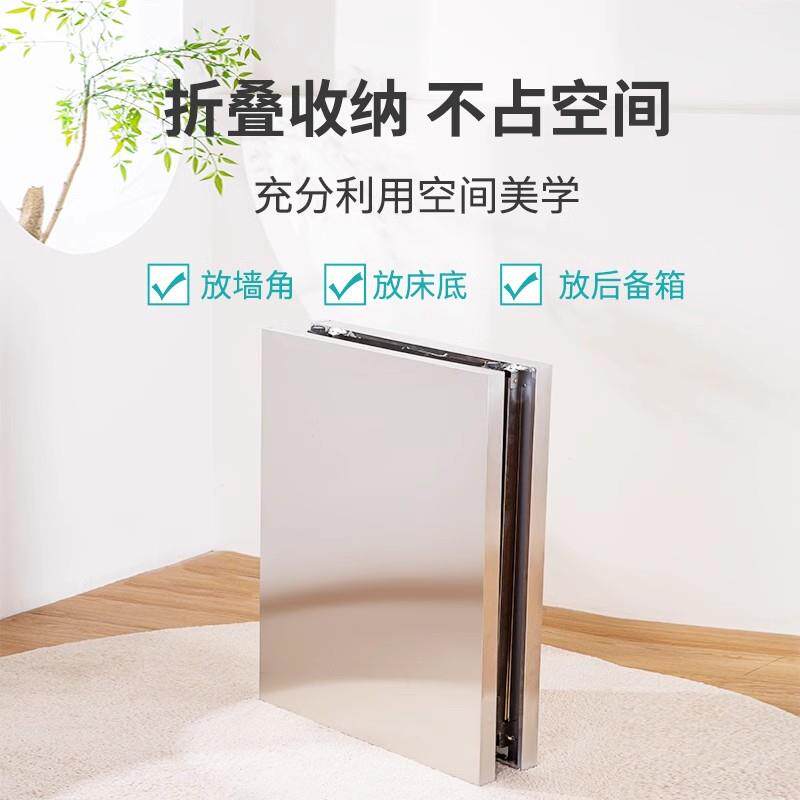 不锈钢折桌LT060户外便携收式桌面叠叠纳桌夜市摆摊长方形露营折