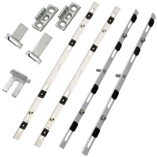 外开50型铝合金平开窗配件玻璃窗户把手上悬窗拉手两点锁传动执手