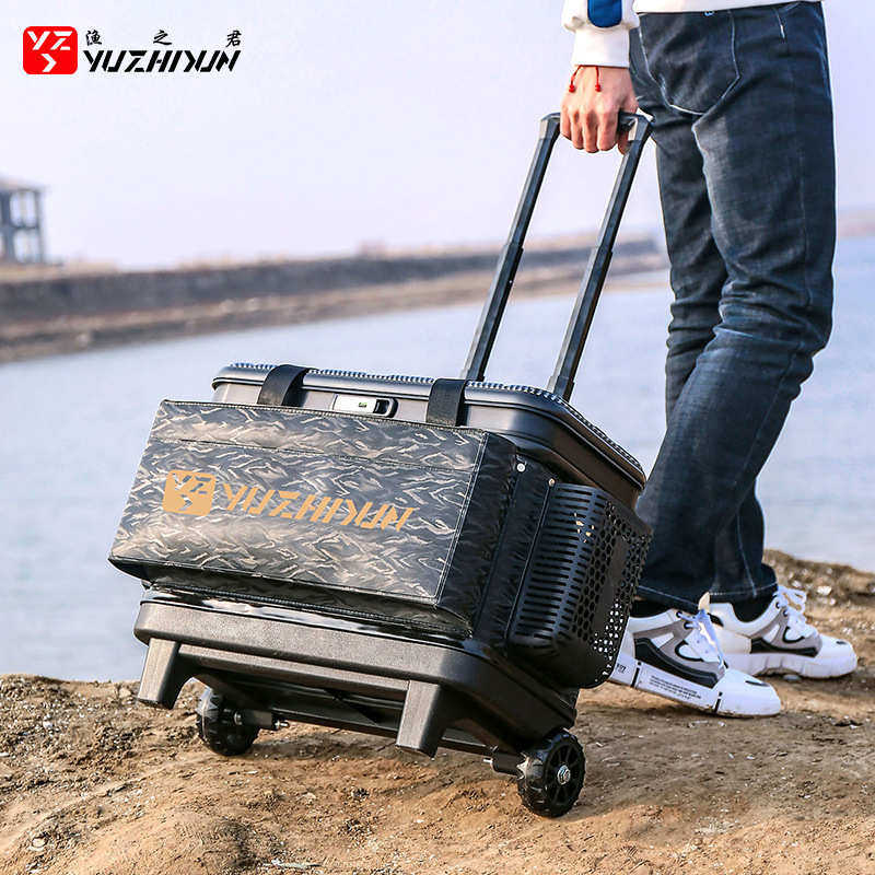 大容量钓鱼拉杆箱 高端垂钓多功能可拆卸可坐硬壳加厚鱼护箱 钓箱,户外/登山/野营/旅行用品,钓箱,淘宝优惠券,粉丝福利购,淘宝优惠卷