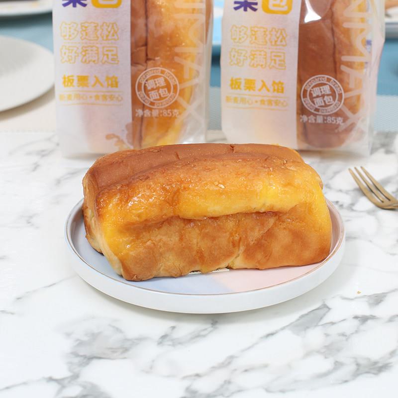 速发现货新麦潮大板栗面包整箱儿童早餐手撕面包吐司85g代餐蛋糕