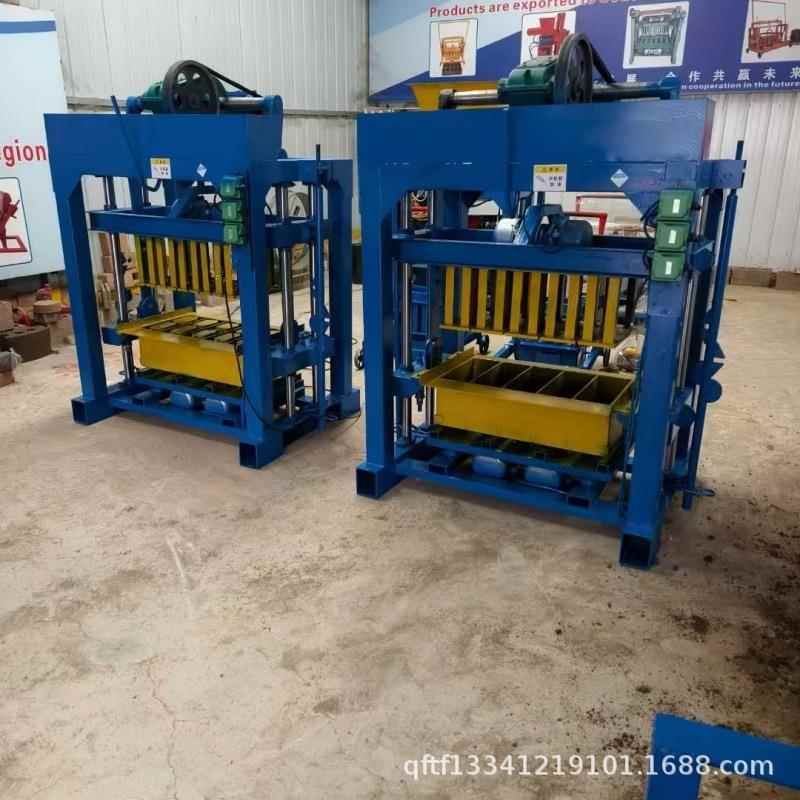 粉煤灰免烧制砖机预制水泥砖机械设备简单易学小移动式空心砖机