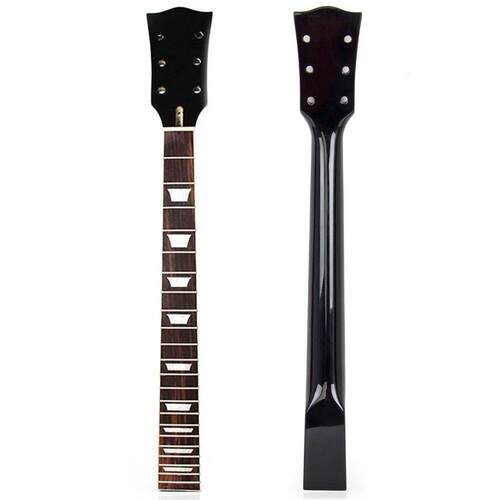 22品枫木电吉他琴柄琴颈玫瑰木指板 for Gibson Les Paul LP (黑)