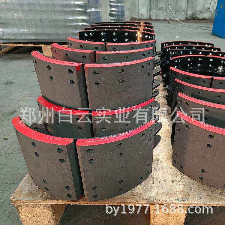 厂家4707蹄铁总成 外贸出口23K刹车蹄刹车蹄总成brake shoes