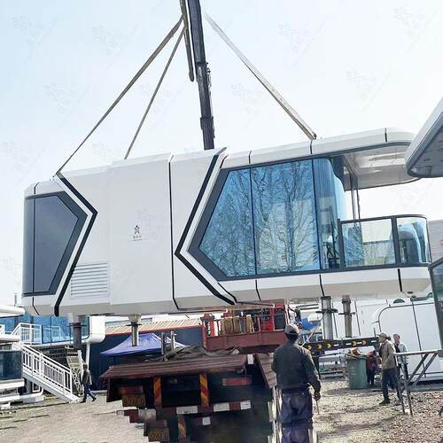 鲁班筑未来舱自带观景露台玻璃房间乡村旅游公园森林太空舱民宿