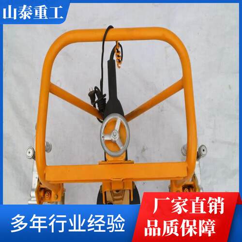 山泰重工打磨机铁路火车养护轨道道岔电动仿形钢轨除锈打磨机