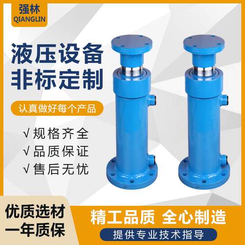 双耳环油缸工程单耳环油缸HSG双法兰油缸液压机械非标定制厂家
